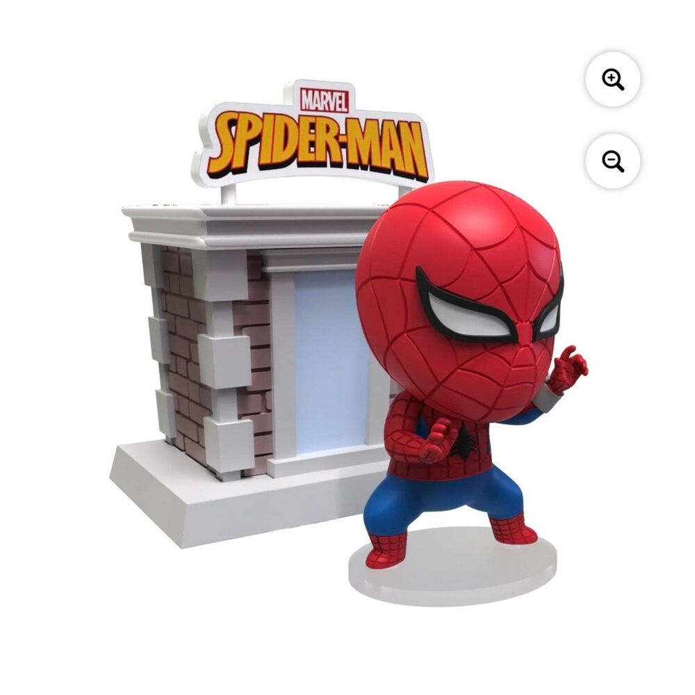 YuMe Spider-Man Tower Series Hero Box - Japanese Spider NEW IN BOX  & SEALED 3"